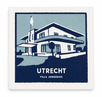 Lucas van Hapert: tegel villa Jongerius 