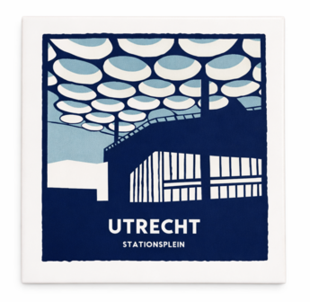 Lucas van Hapert: tegel stationsplein