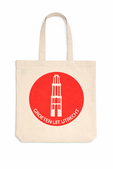 Groeten uit Utrecht katoenen tas 