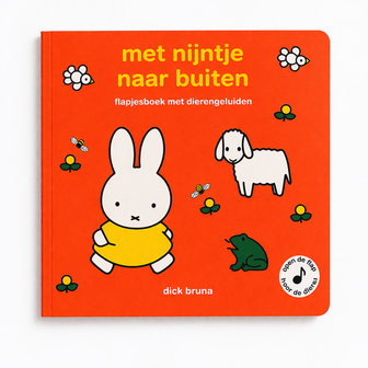 met nijntje naar buiten flapjesboek met dierengeluiden 