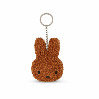 nijntje sleutelhanger platte teddy cinnamon - 10 cm (met karabijn haakje) 