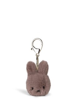 nijntje sleutelhanger fuzzy taupe - 6 cm