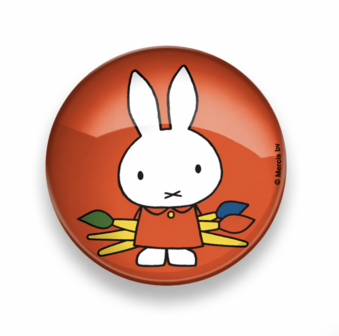 Glasmagneet nijntje artiest 