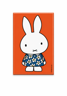 nijntje 2D magneet - bloemen