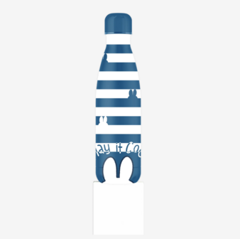 IZY miffy water bottle - 500ml - blue/white