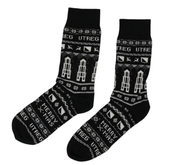 Utregse kerstsokken zwart