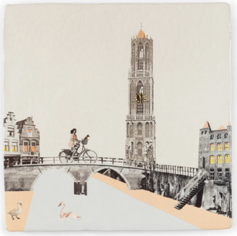 Storytiles Utrecht tegel - 10 x 10 cm 
