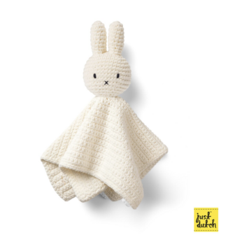 nijntje handmade witte knuffeldoekje 