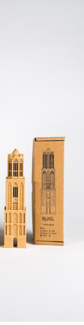 Ruig 3D printed Domtower wood 18 cm