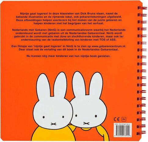 Book miffy goes to stay with sign language