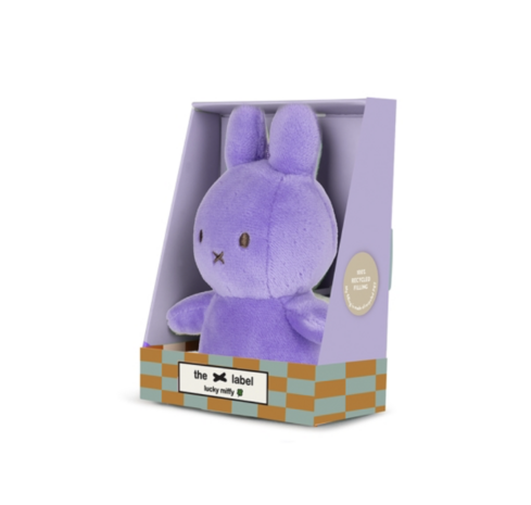 Lucky nijntje lila in cadeau verpakking