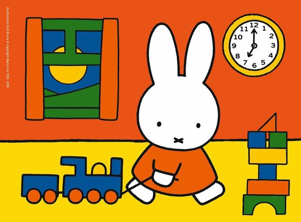 Ravensburger nijntje 4in1box puzzel - 12+16+20+24 stukjes - kinderpuzzel