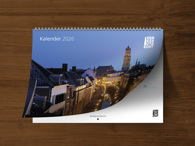 Jaarkalender 2026 - Donker Utrecht 