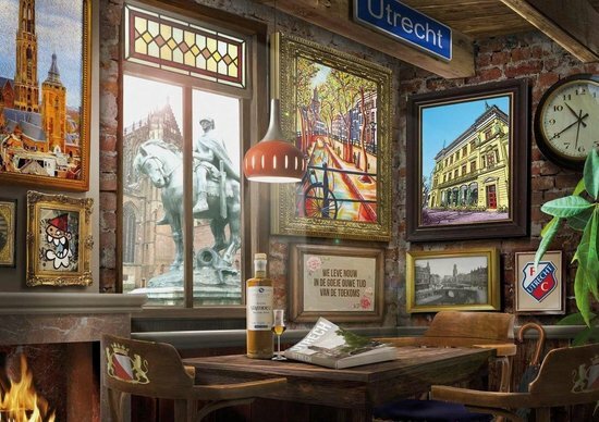 Puzzel - Utrechts Café - 1000 stuks 