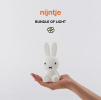 Mr Maria Bundle of Light nachtlampje nijntje 15 cm Mr Maria Bundle of Light nachtlampje nijntje 15 cm
