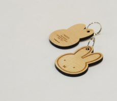 Noest sleutelhanger nijntje hoofd