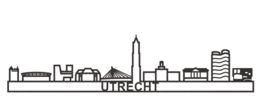 Cityshapes skyline Utrecht MDF 60 cm (alleen in winkel op te halen)