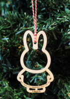 Noest kerstbal nijntje staand