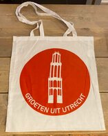 Groeten uit Utrecht katoenen tas