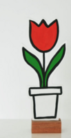 Roses are Red houten tulp rood Roses are Red houten tulp rood