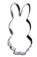 miffy cookie cutter silver 10 cm