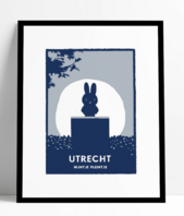 Lucas van Hapert 40/50 silkscreen nijntje pleintje Lucas van Hapert 40/50 silkscreen nijntje pleintje