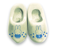 nijntje klomp magneet 3D souvenir blue