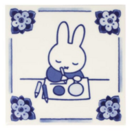 Royal Delft tegel nijntje kleuren