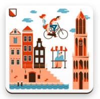 Jochem onderzetter Domtoren Jochem onderzetter Domtoren