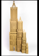 Kartent kartonnen Domtoren 150 cm Kartent kartonnen Domtoren 150 cm