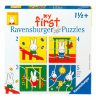 Ravensburger my first nijntje puzzel 1 1/2+ Ravensburger my first nijntje puzzel 1 1/2+