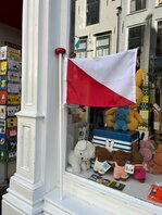 Utrechtse bootvlag compleet Utrechtse bootvlag compleet