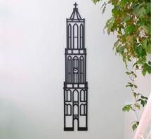 Binthout zwarte Domtoren Utrecht 50 cm Binthout zwarte Domtoren Utrecht 50 cm