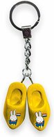Miffy wooden keychain - Yellow double clog