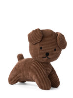 snuffie corduroy knuffel bruin 30 cm