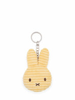 Miffy flat corduroy keychain - Buttercream Miffy flat corduroy keychain - Buttercream