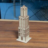 Cityshapes 3D puzzel Domtoren Utrecht Cityshapes 3D puzzel Domtoren Utrecht