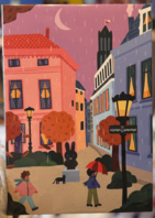 Picture book poster A4 - Miffy square Picture book poster A4 - Miffy square