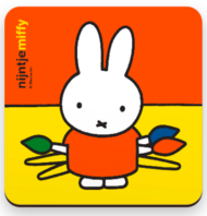 miffy coaster artist red