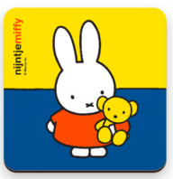 miffy coaster with bear