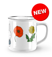 Miffy ceramic mug - wild flowers