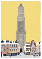 Picture Book Poster A2 – Dom Tower Yellow Picture Book Poster A2 – Dom Tower Yellow