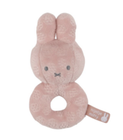 nijntje pink flower rammelaar