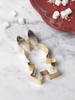 miffy cookie mould - gold winter - 10 cm