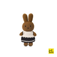 nina handmade knuffel - en haar zwart & wit jurk