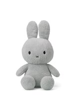 miffy terry pluche - light gray - 33 cm