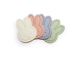 nijntje siliconen onderzetter set van 4 - Pastel