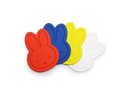 nijntje siliconen onderzetter set van 4 - Kleurrijk