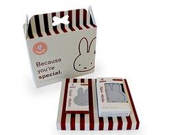 nijntje geschenkset - zeep & opbergdoosje - Zilver Blue