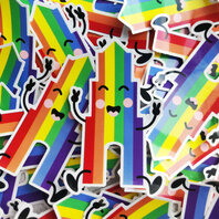 Pride Domtoren sticker